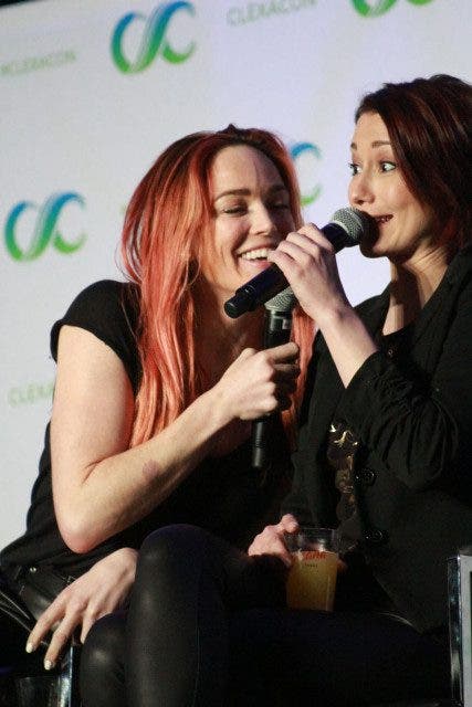 Caity y Chyler Clexa Con 2018