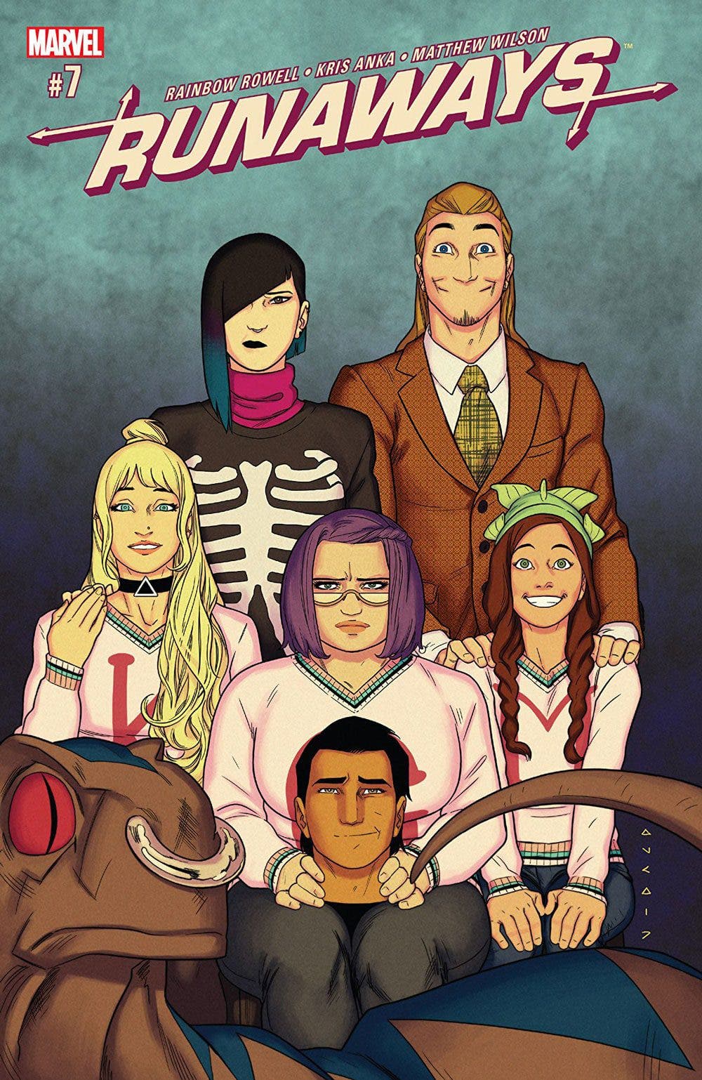 Marvel's Runaways 7 portada