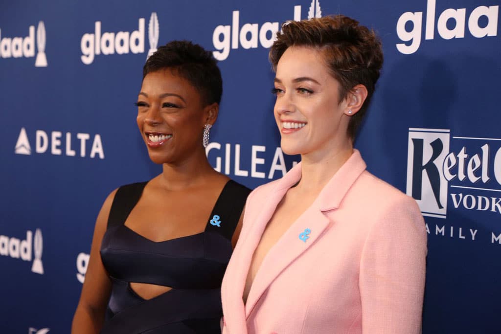 Samira Wiley y Lauren Morelli