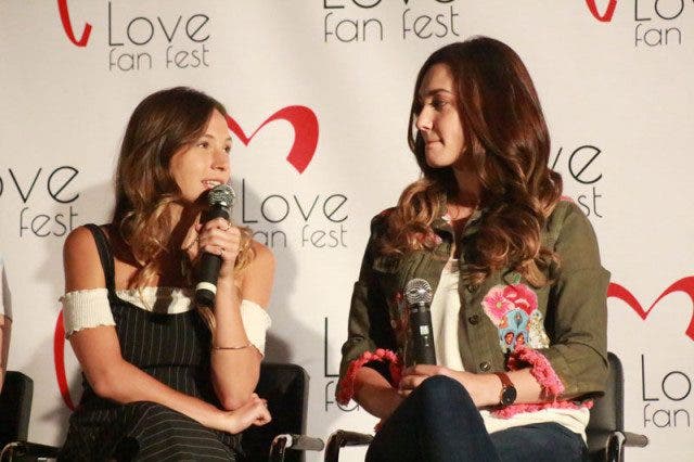 Dominique Provost Chalkley y Katherine Barrell