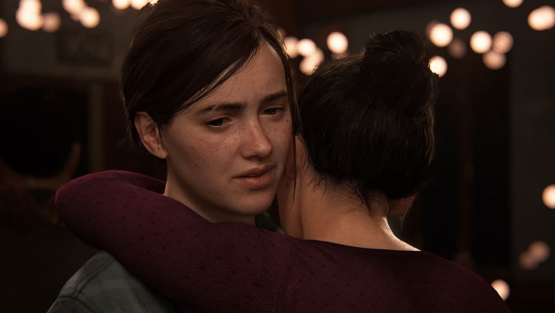 Ellie bailando en The Last of Us