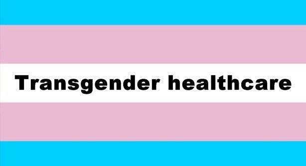 trans flag healthcare