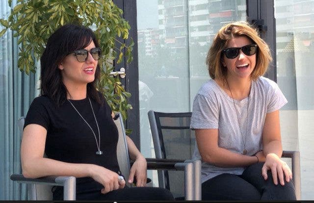 Natasha Negovanlis y Elise Bauman entrevista