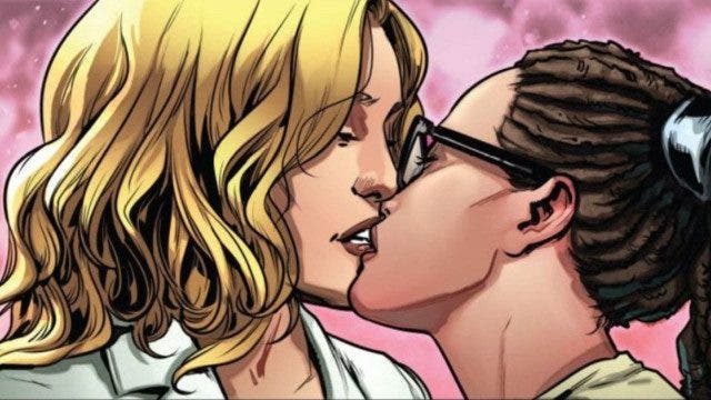 Orphan Black Crazy Science comic lésbico