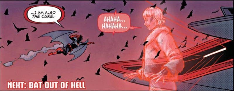 Batwoman luchando contra Alice