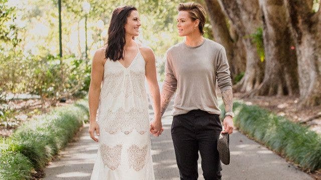 Ali Krieger y Ashlyn Harris pareja lésbica