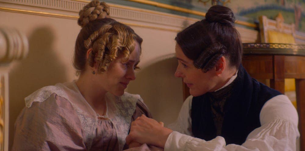 Anne Lister consuela a Ann Walker