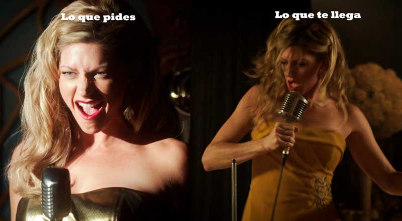 Ava Sharpe cantando