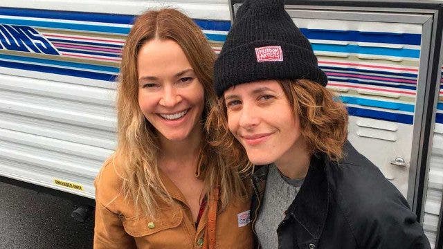 Leisha Hailey y Katherine Moennig