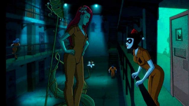 Harley Quinn y Poison Ivy discutiendo