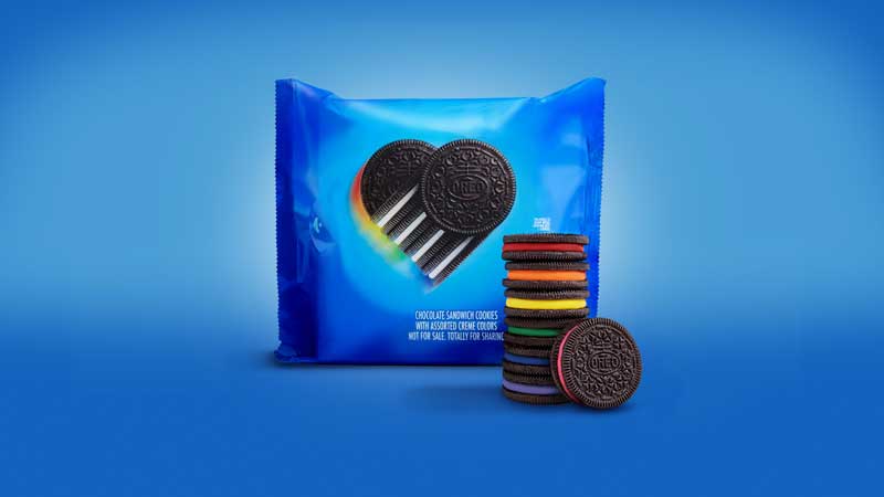 Oreo rainbow