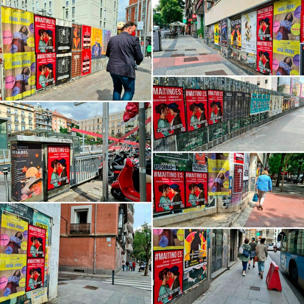 Posters de Maitino en Madrid