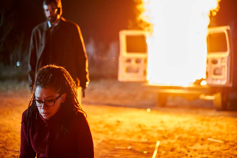 Cosima llorando por Delphine