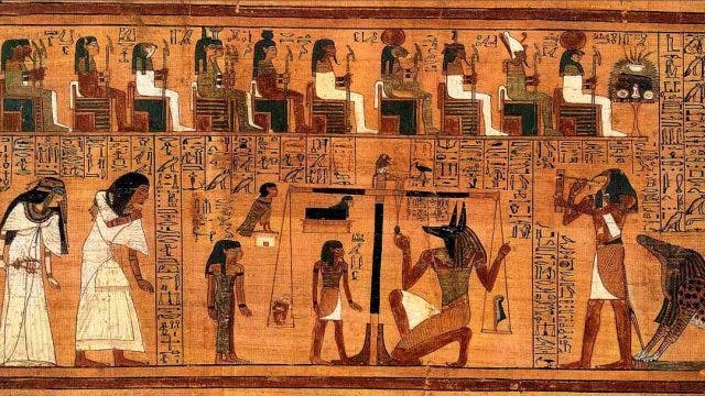 El alma en el antiguo egipto Componentes del ser humano El libro de los muertos 1