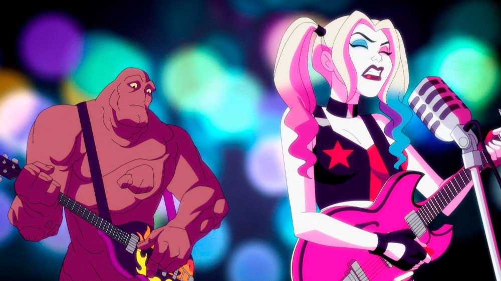 Harley Quinn y su banda de Rock