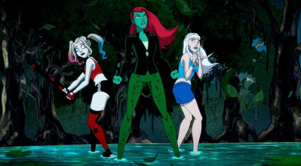 Harley Ivy y Nora en el pantano