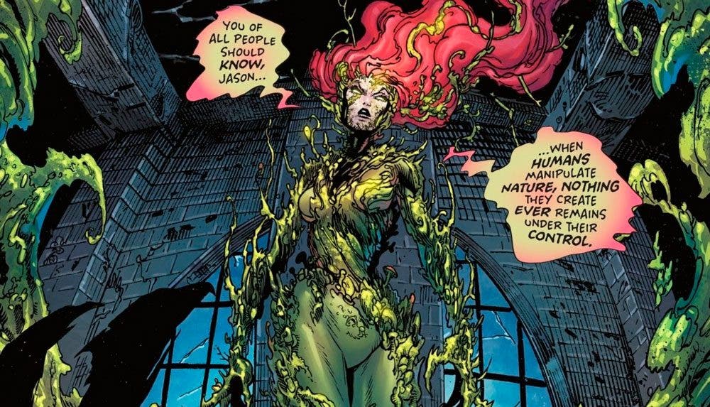 Poison Ivy lista para la lucha