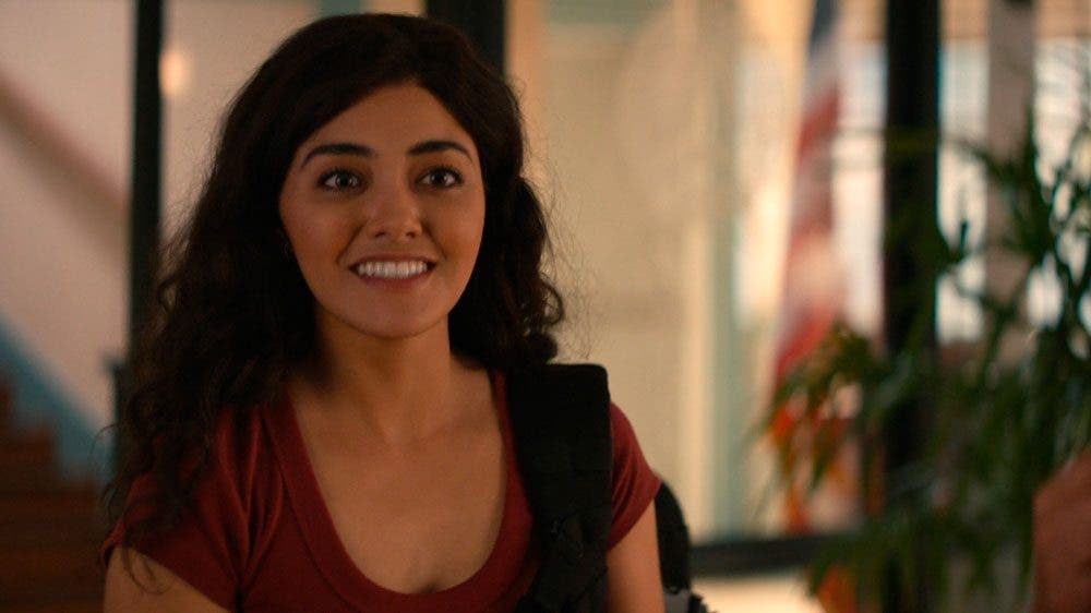 Lucy en su primer día de vuelta en NCIS