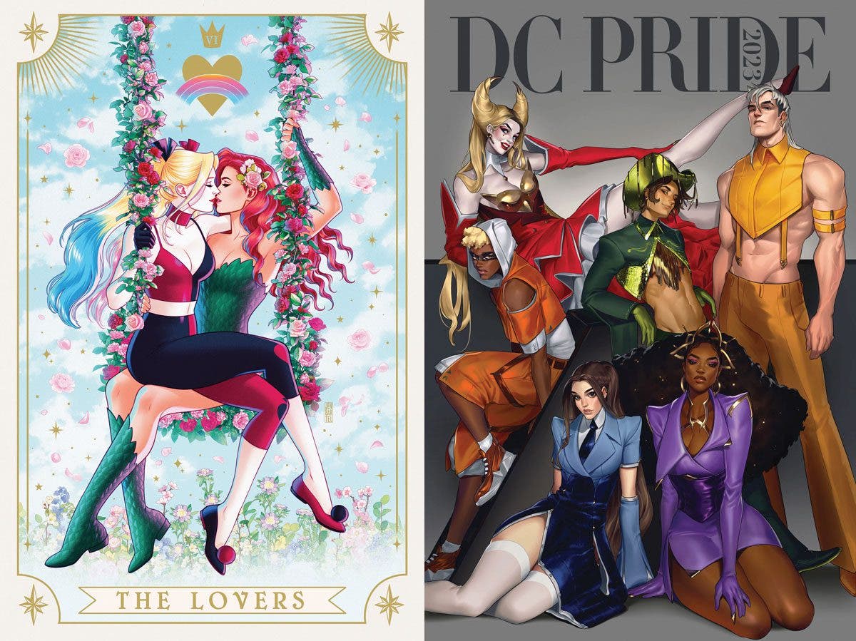 Portadas Alternativas del cómic para celebrar el Orgullo 2023 de DC