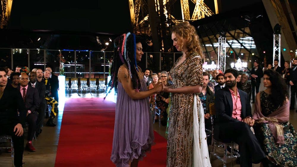 Boda de Nomi y Amanita en Sense8