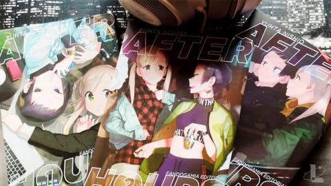 Portada de los 3 mangas yuris de After Hours