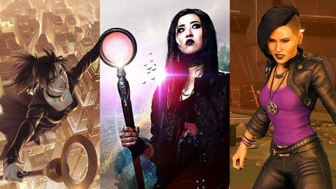 Diferentes versiones de Nico Minoru en el cómic, series y videojuegos