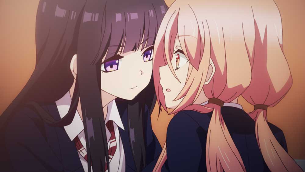 Hotaru y Yuma en Netsuzou Trap