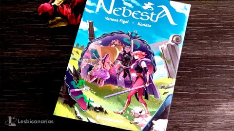 Portada del manga yuri Nebesta